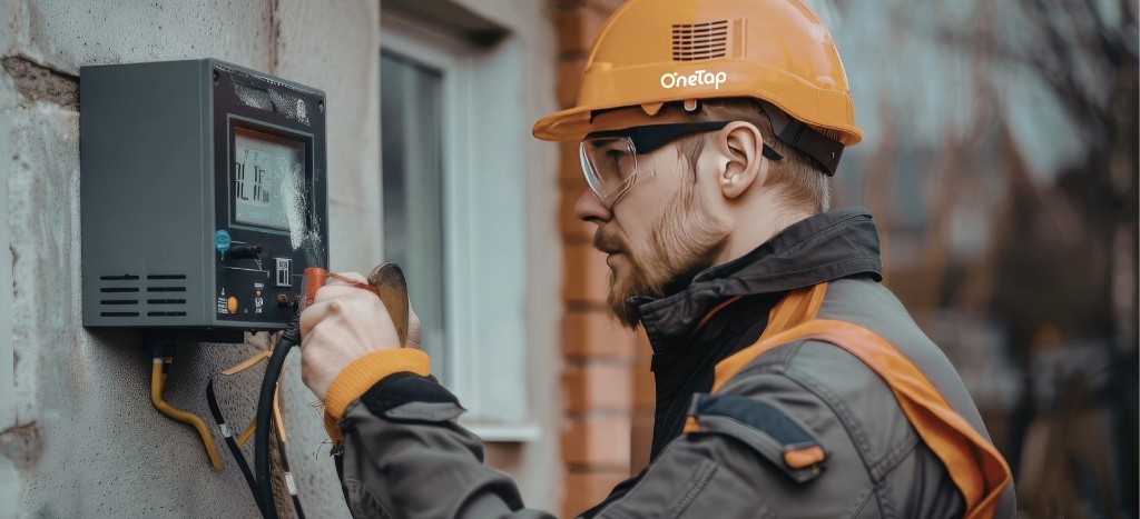 OneTap technician at work