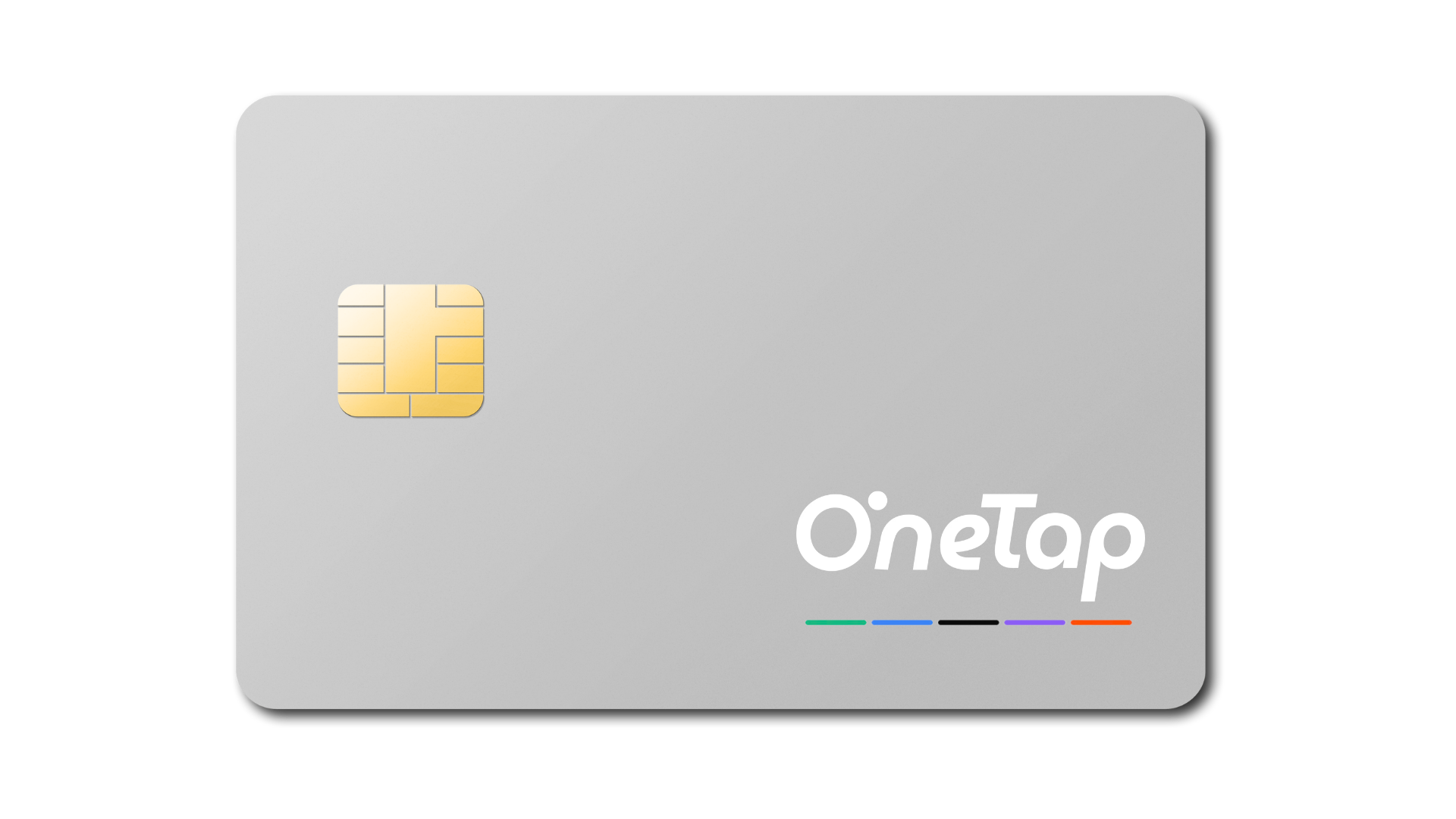 OneTap virtual card - silver